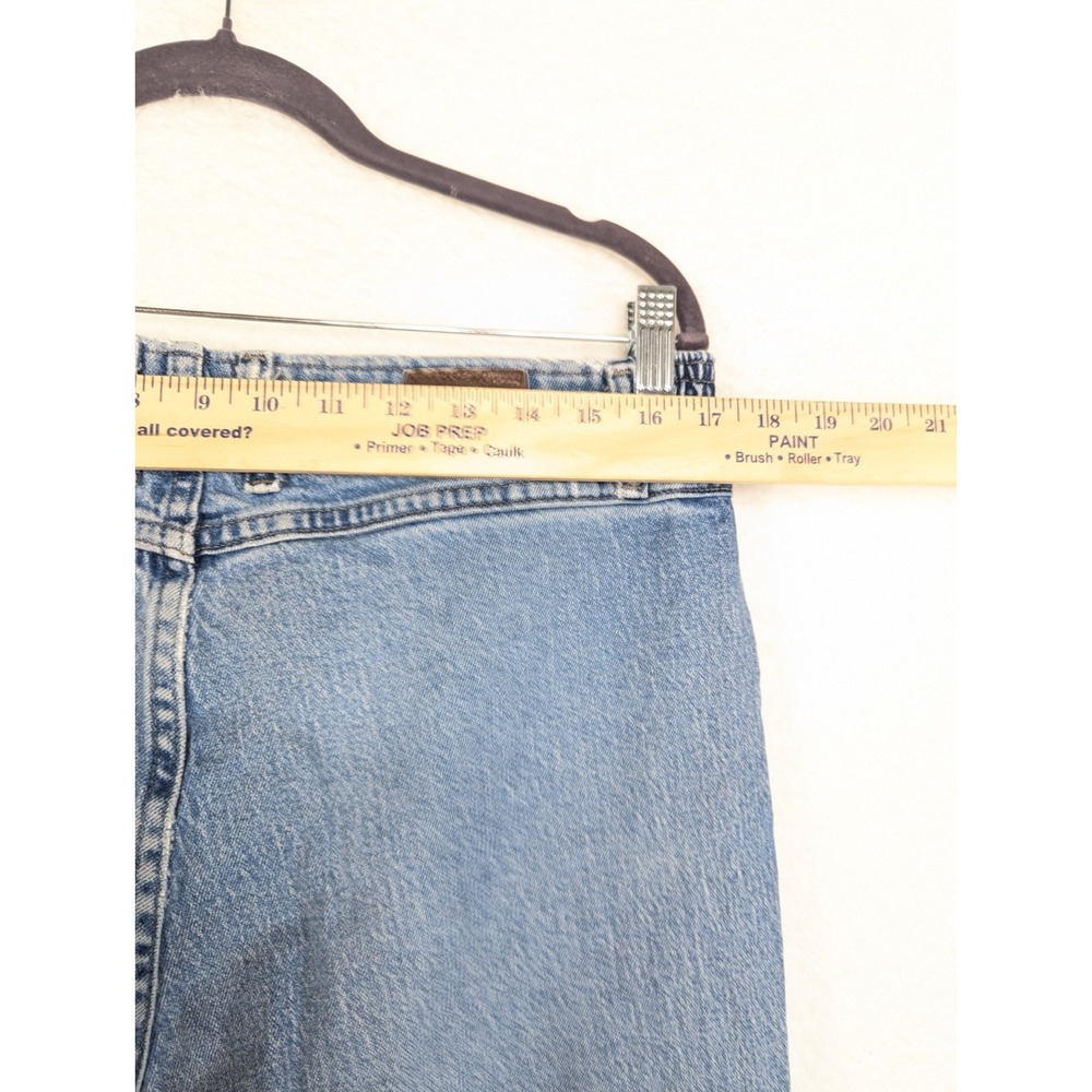 Vintage Lee Mom Jeans Women's Side Elastic at the‎ Waist Med Wash 16 Petite - Picture 5 of 12